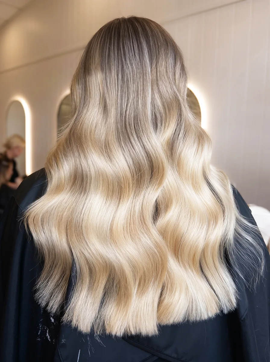 Premium lived-in blonde and colour transformation work by Marble & Mane Hair Salon South Townsville
