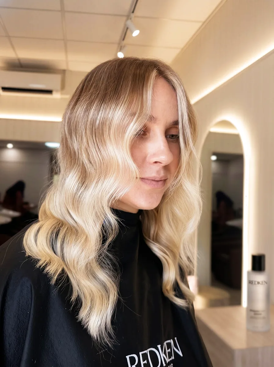Hand-tied weft hair extensions for length and volume